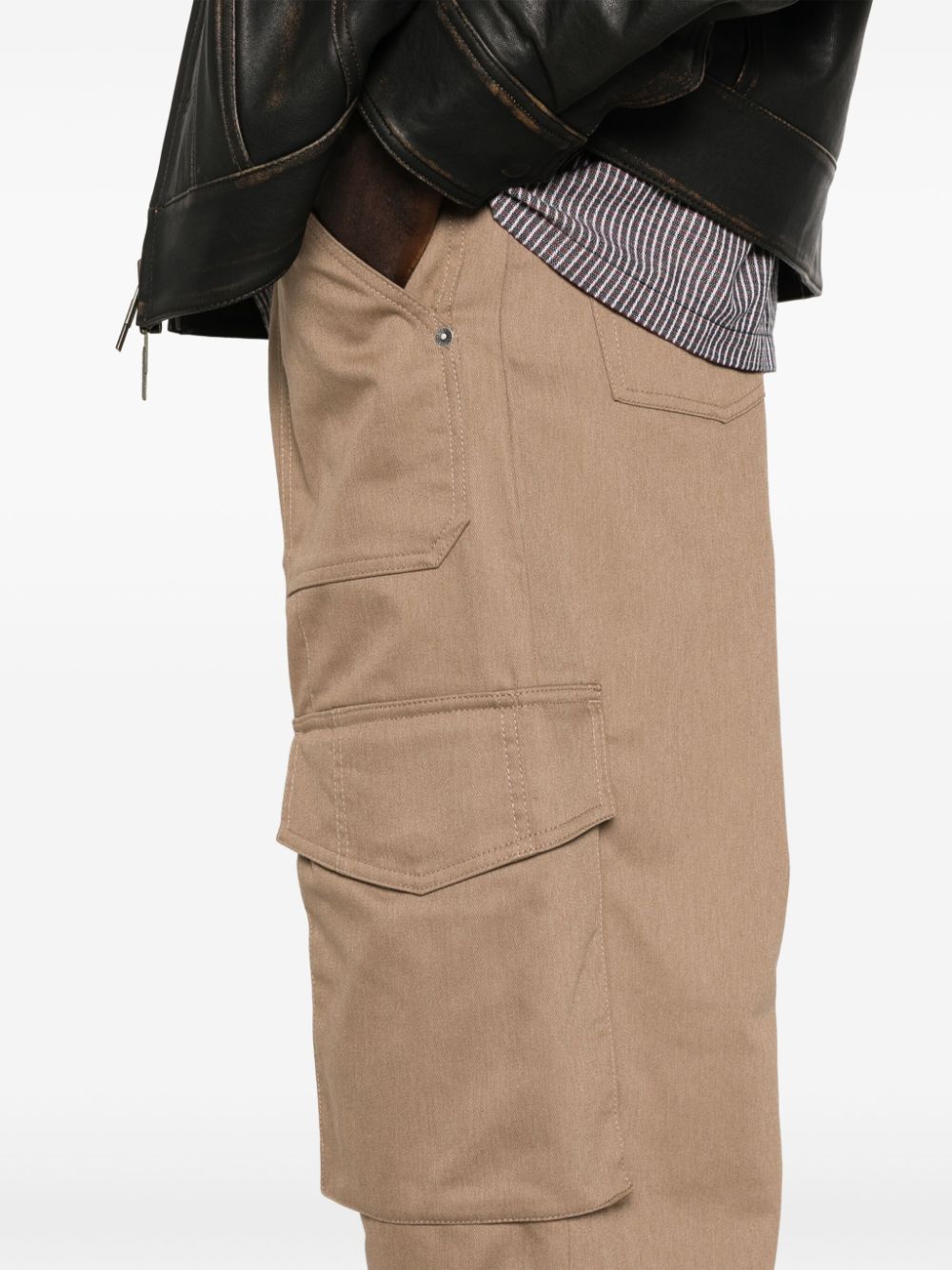 GOLDEN GOOSE Men's Cargo Trousers - Classic Straight Leg Design