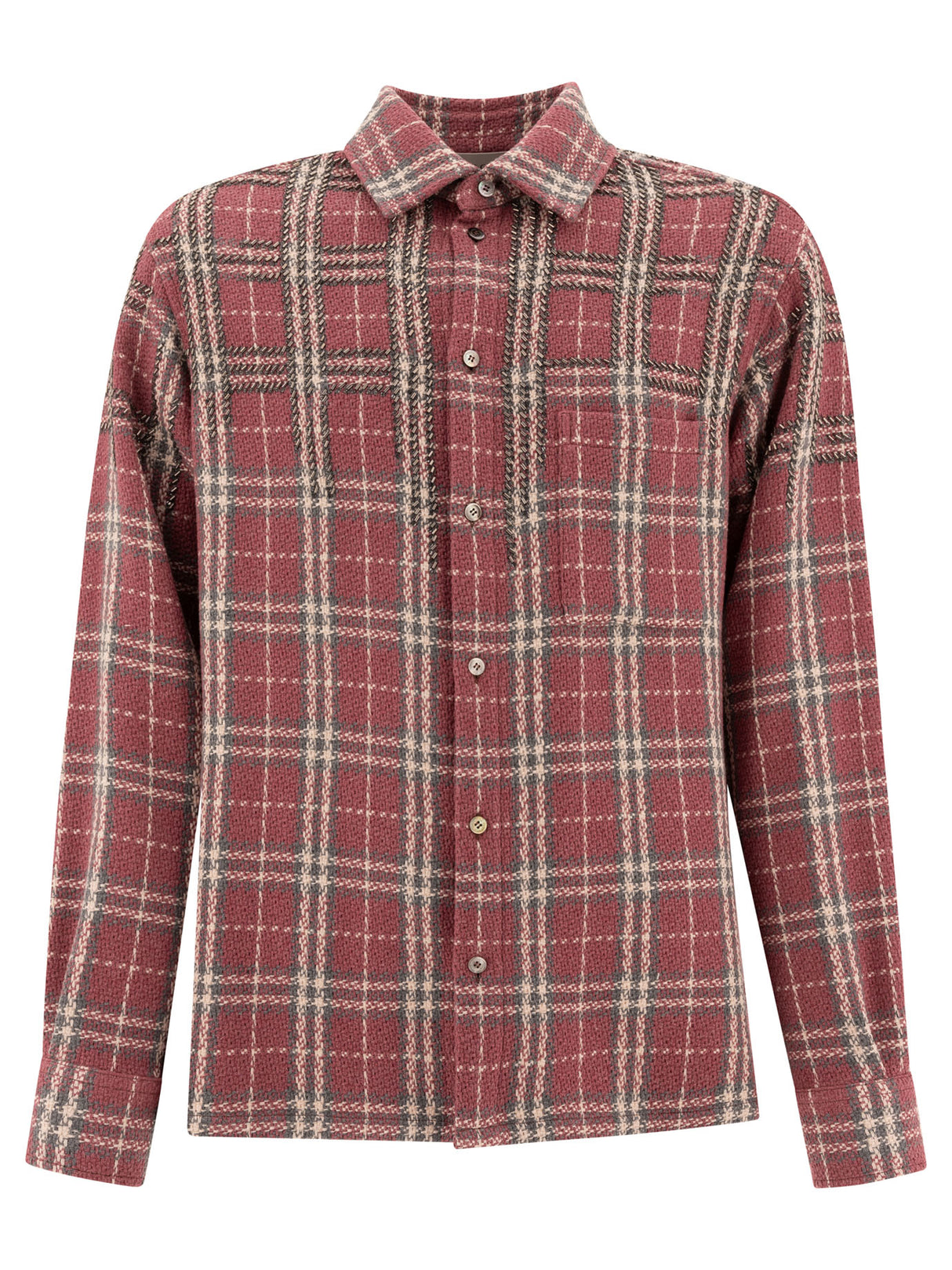 GOLDEN GOOSE Boxy Fit Long Sleeve Shirt for Men