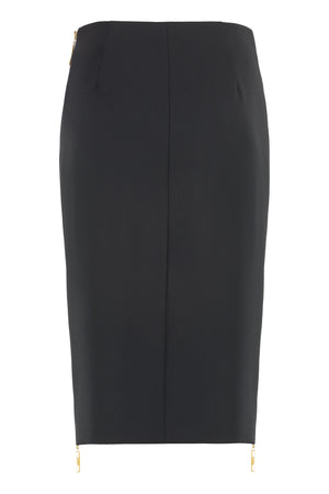 ELISABETTA FRANCHI Zipped Pencil Skirt for Women | Elegant Fit