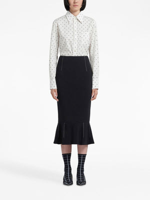 MARNI Fall 2024 Women's Skirt in Black