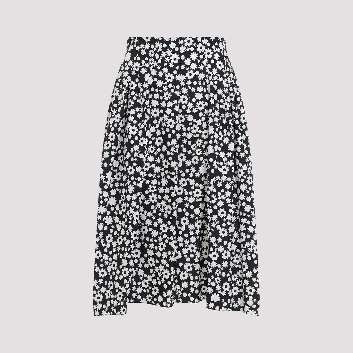 MARNI Chic Printed Midi Skirt