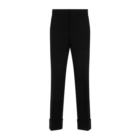 GUCCI Luxurious Slim Wool Trousers