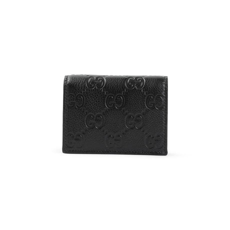 GUCCI Chic Grained Leather Wallet (11cm x 8.5cm x 3cm)