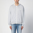 GOLDEN GOOSE Men's Zip-Up Sweatshirt in Grey Melange