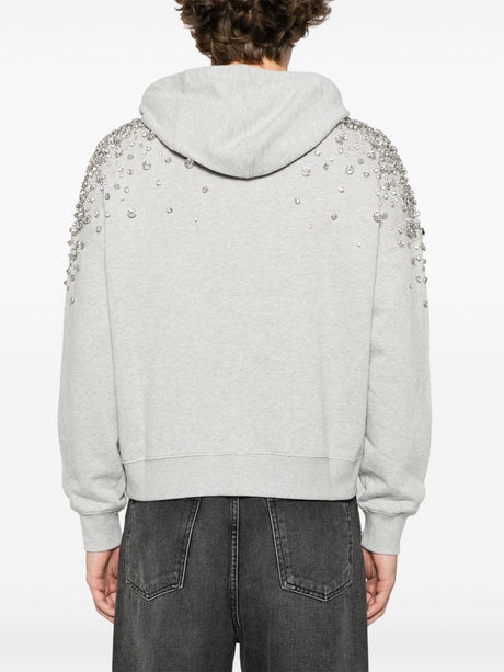 GOLDEN GOOSE Crystal Embellished Cotton Hoodie - Unisex Sizing