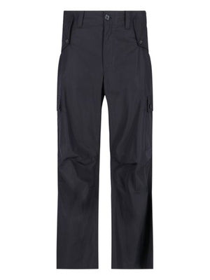 Men's Black Cargo Trousers - FW23 Collection