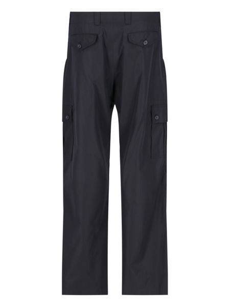 Men's Black Cargo Trousers - FW23 Collection