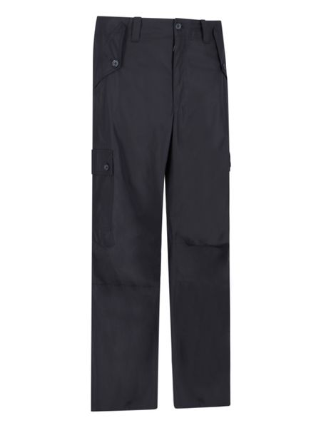 Men's Black Cargo Trousers - FW23 Collection