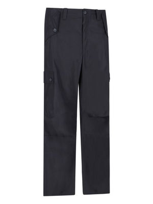 DOLCE & GABBANA Men's Black Cotton Cargo Trousers for FW23