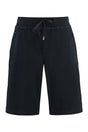 DOLCE & GABBANA Men's Navy Cotton Bermuda Shorts