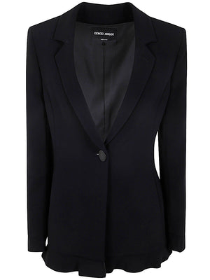 GIORGIO ARMANI Elegant Women's Outerwear Jacket