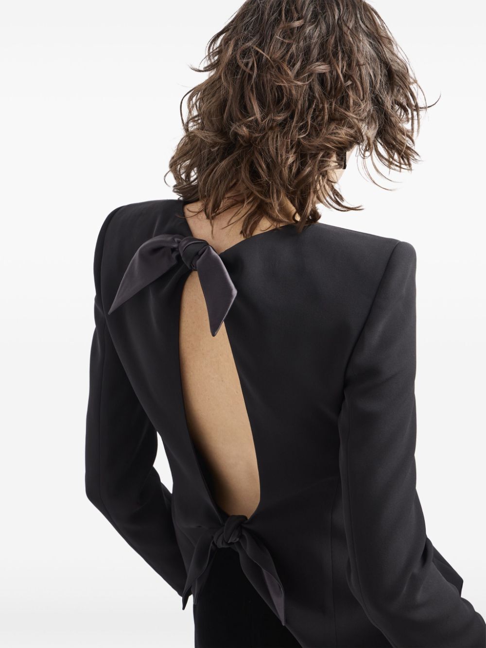 GIORGIO ARMANI Silk Women's Jacket with Unique Back Detail