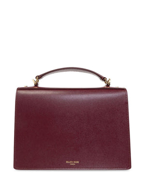 GOLDEN GOOSE Burgundy Leather Handbag for Women - FW24 Collection