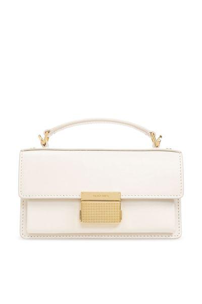 GOLDEN GOOSE Elegant Mini Crossbody in White Leather