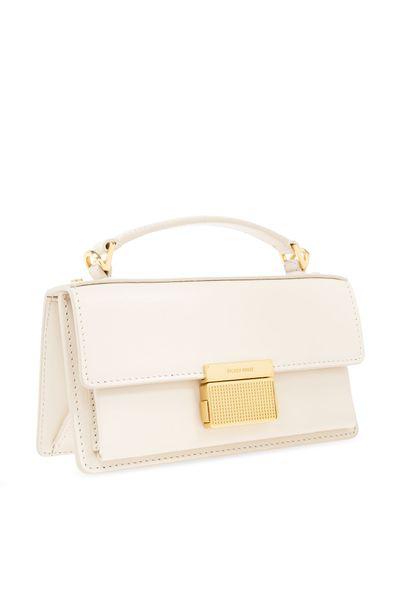 GOLDEN GOOSE Elegant Mini Crossbody in White Leather