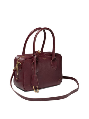 GOLDEN GOOSE Vita Mini Bordeaux Leather Handbag