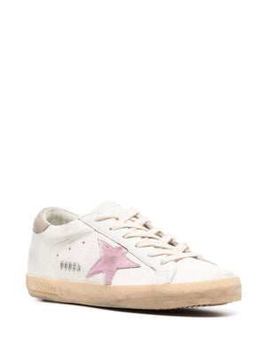 GOLDEN GOOSE Genuine Calf Leather Superstar Sneakers for Women - FW23 Collection