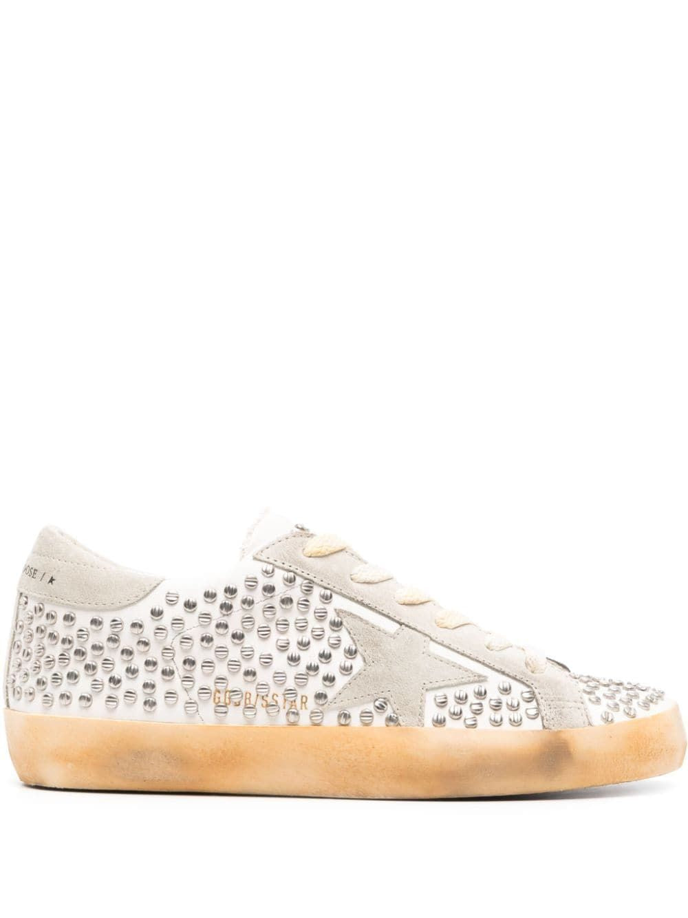 GOLDEN GOOSE Premium White Ice Women's Superstar Sneakers for Fall/Winter '24