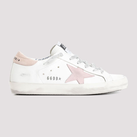 GOLDEN GOOSE Vintage Charm Leather Sneakers