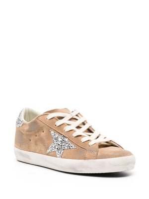 GOLDEN GOOSE 2024 Women's TABACCO SILVER Sneakers