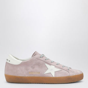 GOLDEN GOOSE Super-Star Pink Suede Women's Sneakers