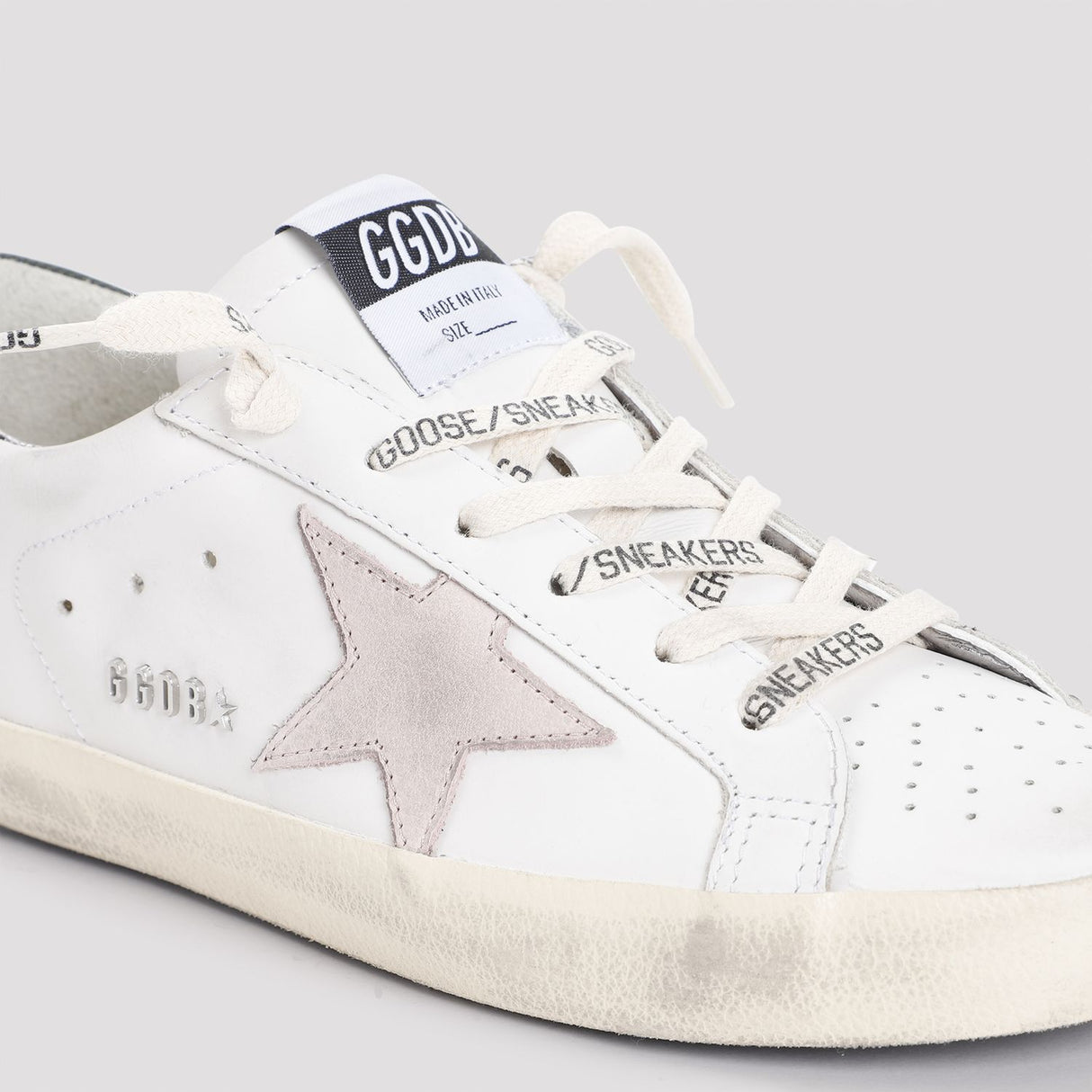 GOLDEN GOOSE Elegant White Superstar Sneakers