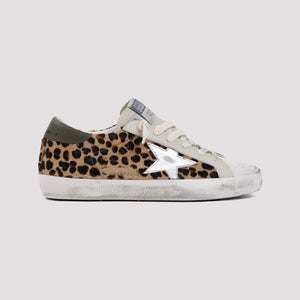 GOLDEN GOOSE Superstar Vintage Leather Sneakers for Women - Fall/Winter 2024