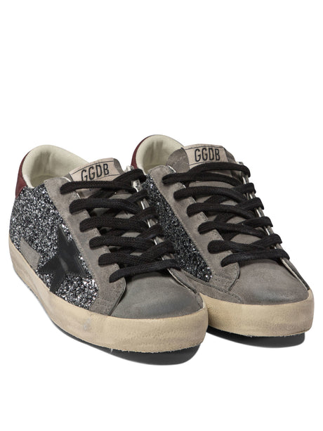 GOLDEN GOOSE Urban Chic Glitter Sneakers with Star Motif