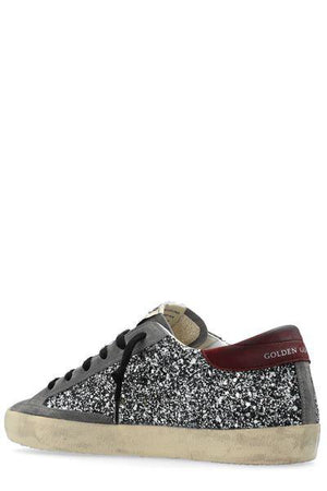 GOLDEN GOOSE Urban Chic Glitter Sneakers with Star Motif