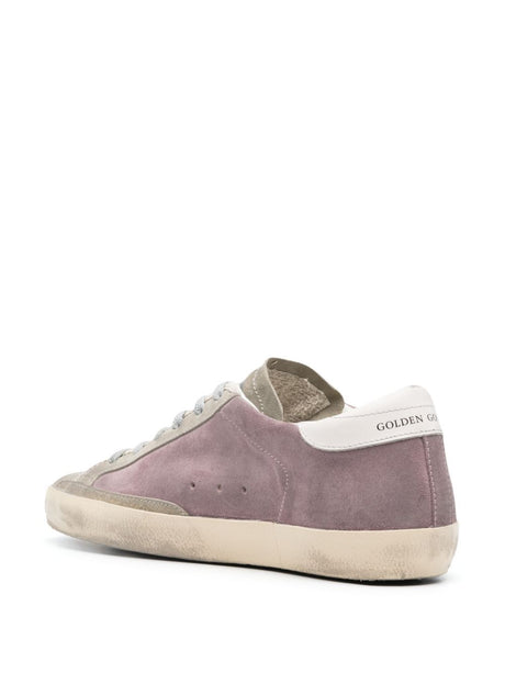 GOLDEN GOOSE Super Star Sneaker - Mauve Gray Star