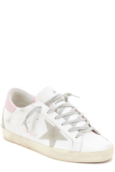 GOLDEN GOOSE Women's White Super-Star Low-Top Sneaker 2024