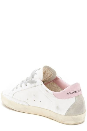 GOLDEN GOOSE Women's White Super-Star Low-Top Sneaker 2024