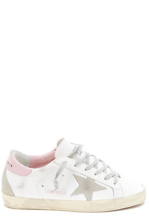 GOLDEN GOOSE Women's White Super-Star Low-Top Sneaker 2024