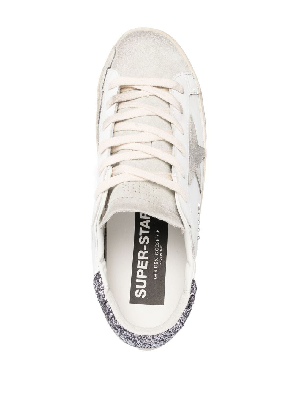 White Leather Super-Star Sneaker for Women - 2024 Collection