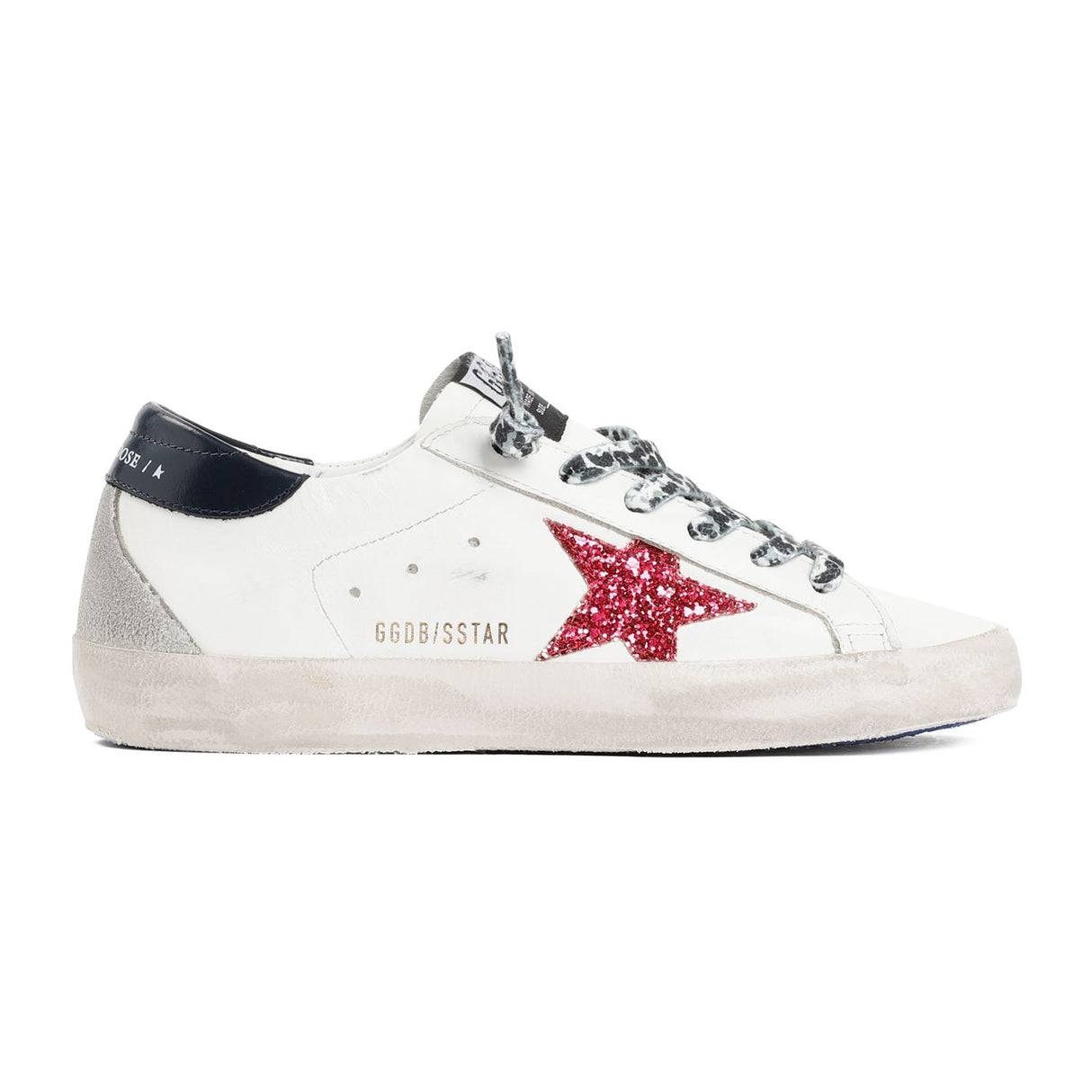 GOLDEN GOOSE Women's White Leather Sneakers for the SS24 Season