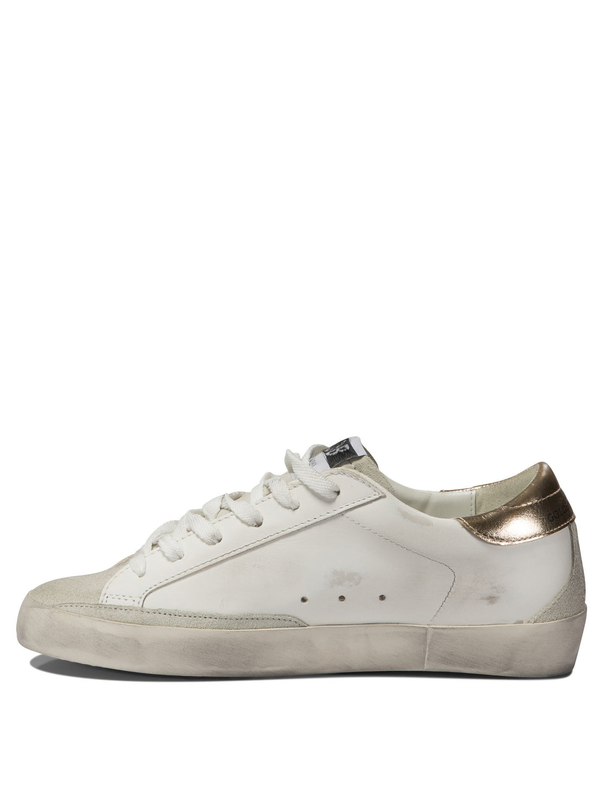 GOLDEN GOOSE Elegant Sparkle Sneakers with Crystal Star