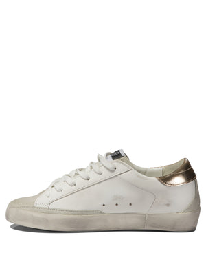 GOLDEN GOOSE Elegant Sparkle Sneakers with Crystal Star