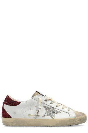 GOLDEN GOOSE Superstar White Leather Sneakers for Women