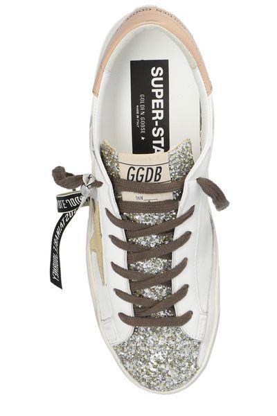 GOLDEN GOOSE Super Star Women's Sneakers - White Beige Pink