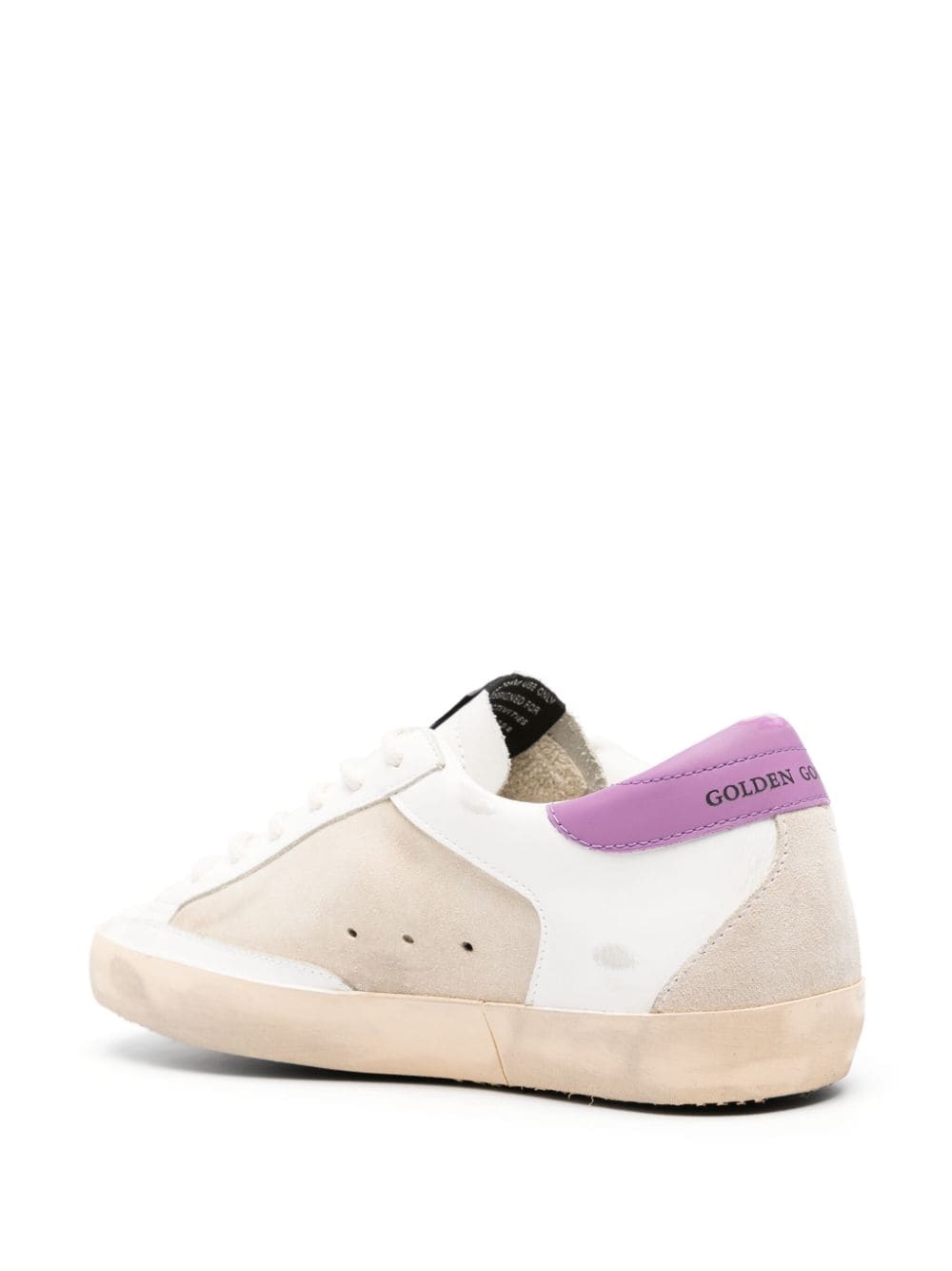 GOLDEN GOOSE Luxury Distressed Leather Low-Top Sneakers for Women