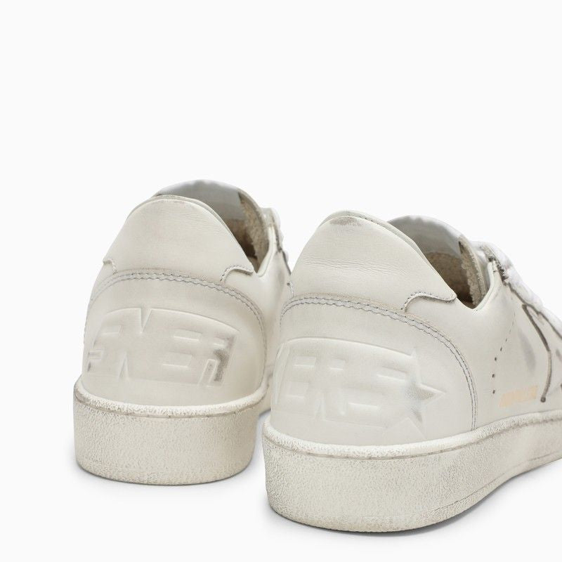 GOLDEN GOOSE White Leather Low-Top Sneaker for Women from Deluxe Brand