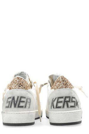 GOLDEN GOOSE Luxury Ballstar White Leather Sneakers for Women