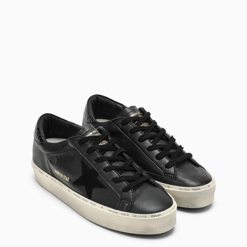 Women's Black Platform Sneakers