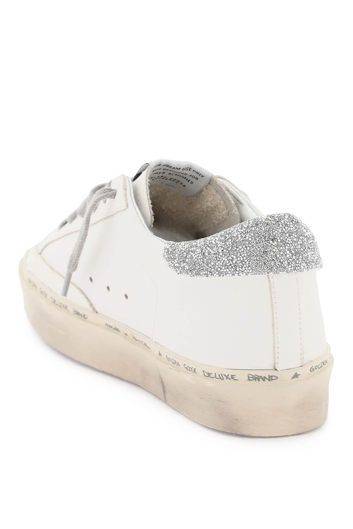 Women's Glittered Low Top Trainers with Star Patch Detail