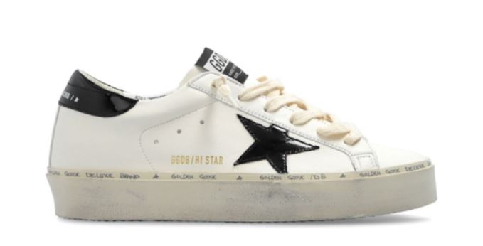 GOLDEN GOOSE Lambskin Lace-Up Sneakers for Women (Size 41)