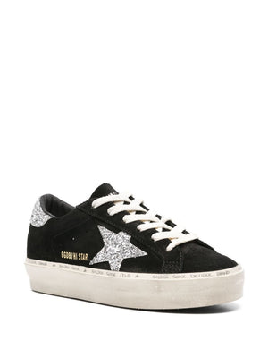 GOLDEN GOOSE Hi Star Leather Sneakers – Midnight Black