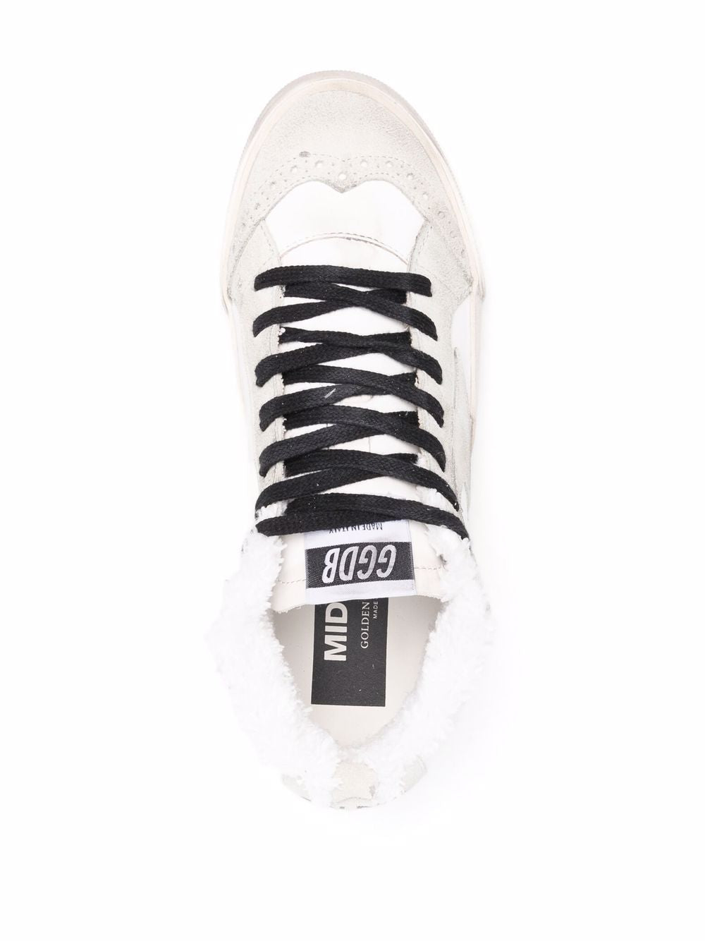 GOLDEN GOOSE White Mid Star Sneaker for Women - SS22 Collection