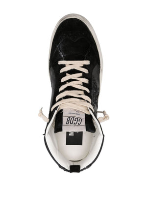 GOLDEN GOOSE Luxurious Black Midstar Sneakers for Women - FW23