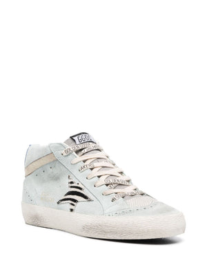 GOLDEN GOOSE Stylish Gold Canvas Sneakers for Women - 2024 Collection