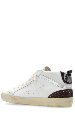 GOLDEN GOOSE "Fashion Forward"White and Gold Women's Sneakers - Available Now!